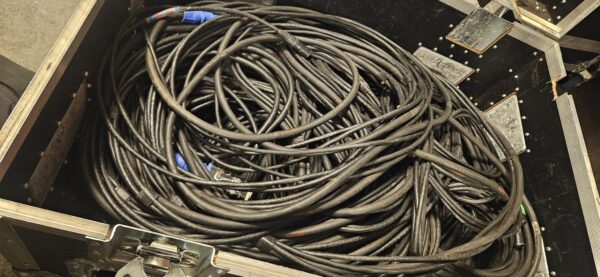 Cat5e "ljusmulti" 80m (2x cat5e + 4x xlr+ 1x230v) - Bild 2